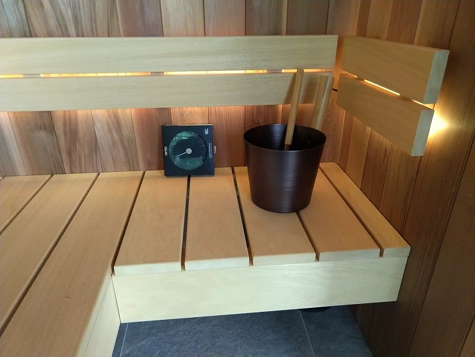 Sauna w domu prywatnym realizacja